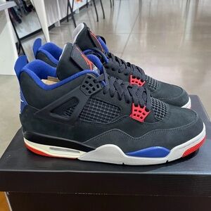 Jordan Athletic Shoes Black Red Blue